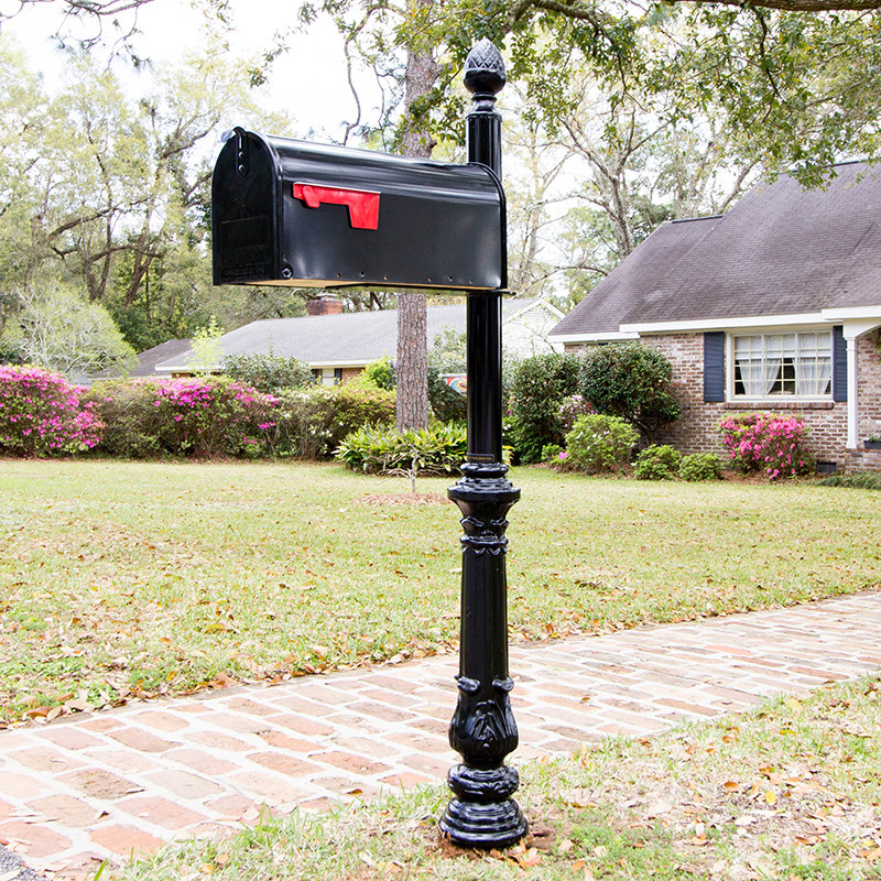 Vandalet Mailbox Co. 56'' H Decorative Post Wayfair